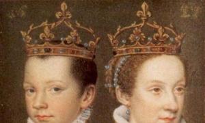 फ्रांस के राजा फ्रांसिस द्वितीय और मैरी स्टुअर्ट