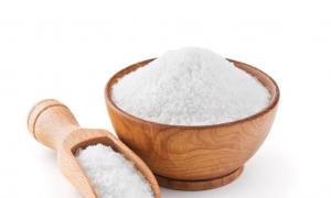 Příznivé vlastnosti kuchyňské soli