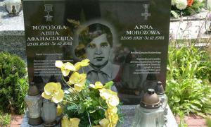 Smrt izviđača Anje Morozove